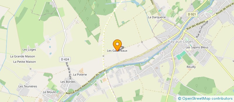 localisation de l'entreprise FL IMMOBILIER à OLIVET