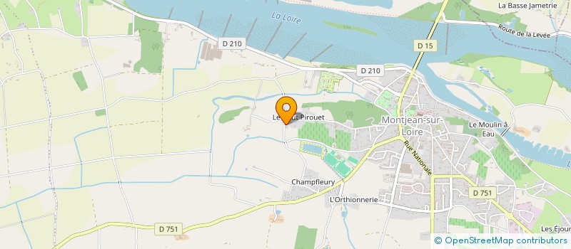 localisation de l'entreprise FL IMMOBILIER  MAUGES-SUR-LOIRE