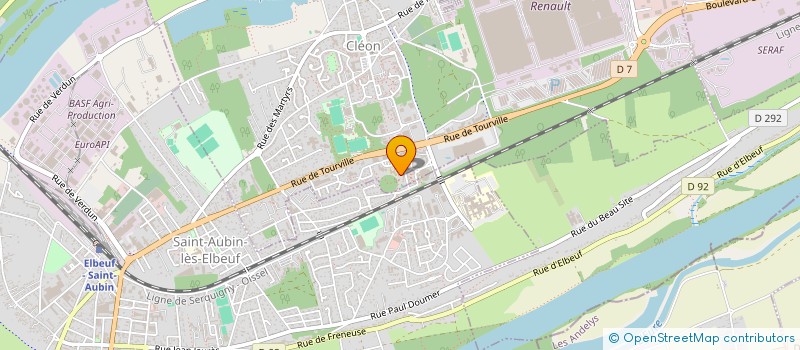 localisation de l'entreprise FL INVENT  GRAND-COURONNE