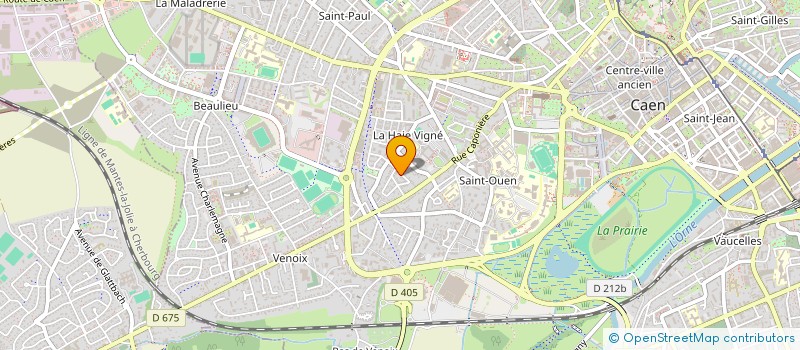 localisation de l'entreprise FL INVEST à CAEN