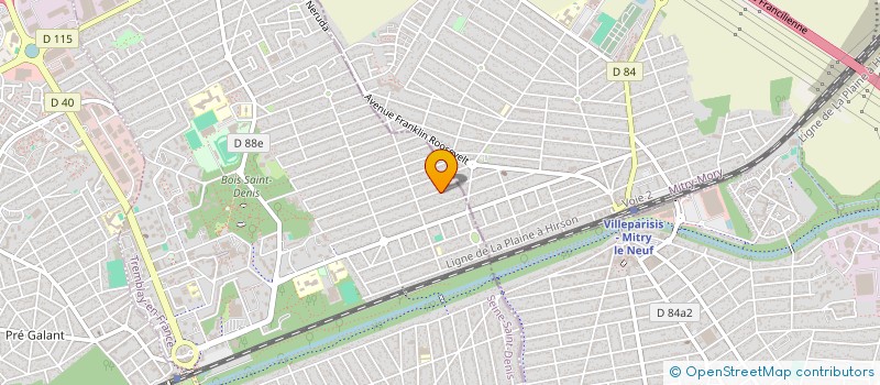 localisation de l'entreprise FL INVEST  OZOIR-LA-FERRIERE