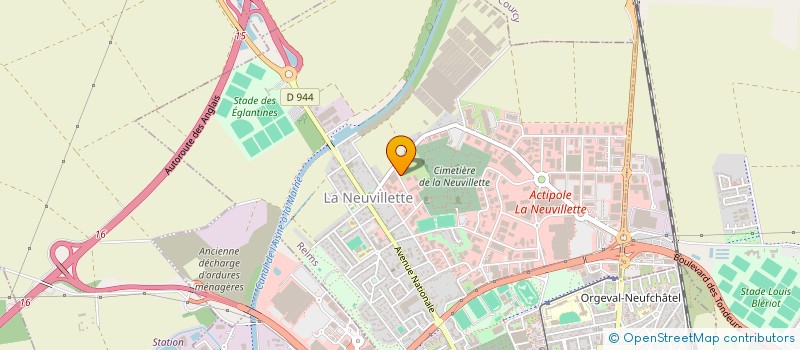 localisation de l'entreprise FL INVEST  REIMS