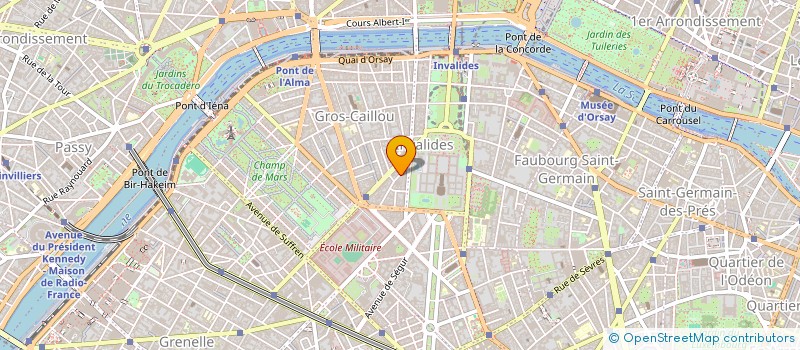 localisation de l'entreprise FL INVEST  PARIS