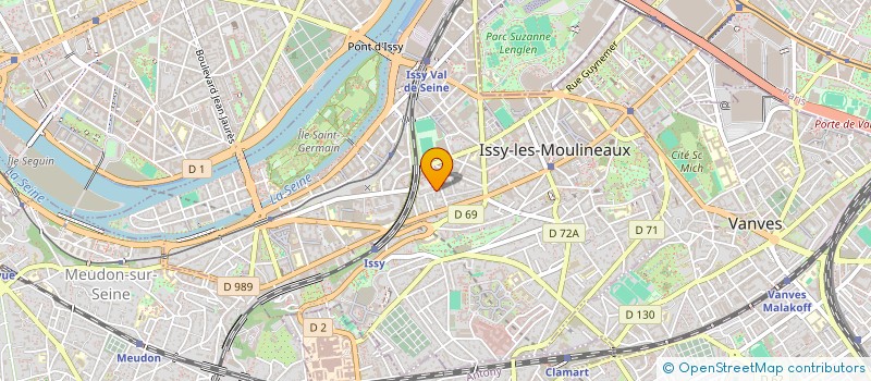 localisation de l'entreprise FL INVEST à ISSY-LES-MOULINEAUX