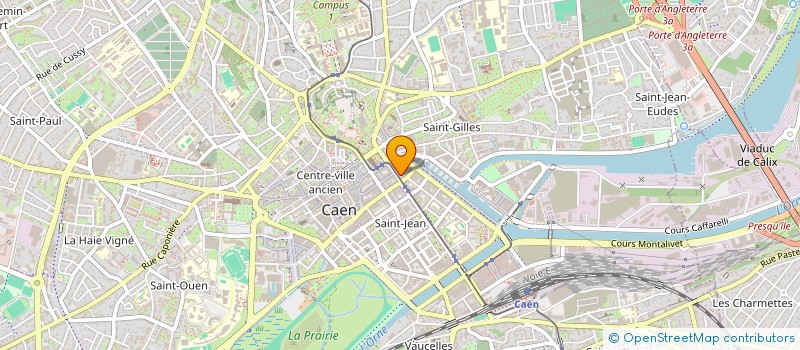 localisation de l'entreprise FL-INVESTISSEMENTS à CAEN