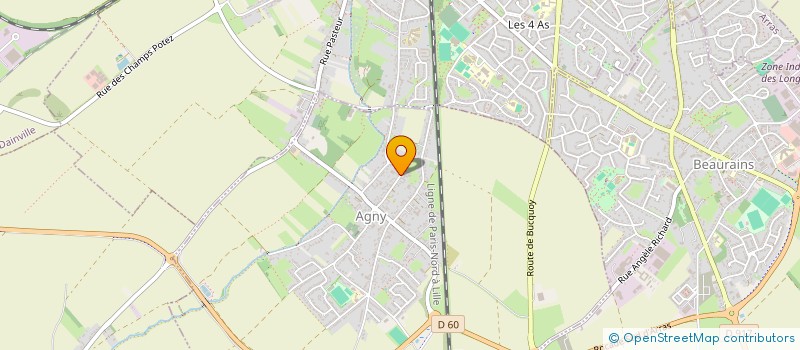 localisation de l'entreprise FL INVESTISSEMENTS  AGNY