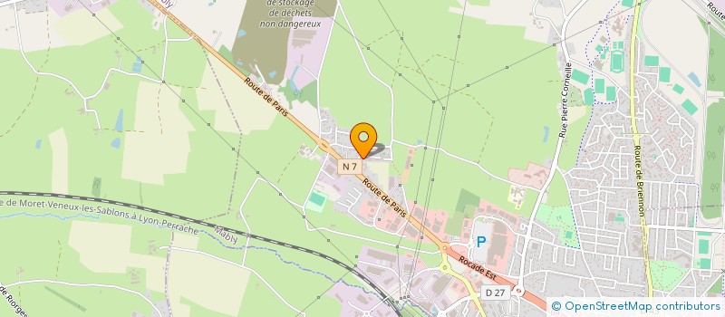 localisation de l'entreprise FL LINGERIE  MABLY