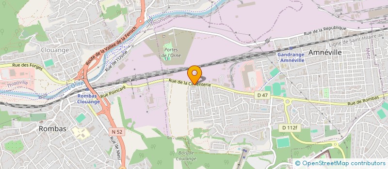 localisation de l'entreprise FL LOCATION  AMNEVILLE