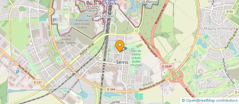 localisation de l'entreprise FL LUXURY  SERRIS