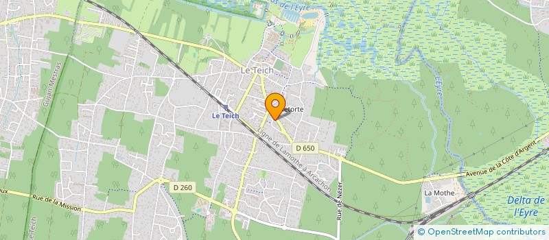 localisation de l'entreprise FL MACONNERIE à LE TEICH