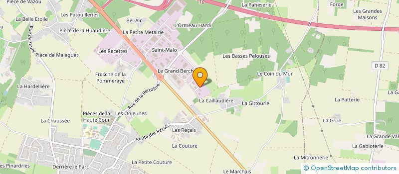 localisation de l'entreprise FL MECA à ESVRES