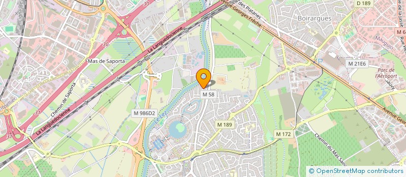 localisation de l'entreprise FL METAL à LATTES