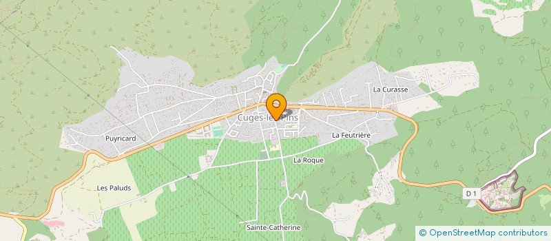 localisation de l'entreprise FL'O PISCINE à CUGES-LES-PINS