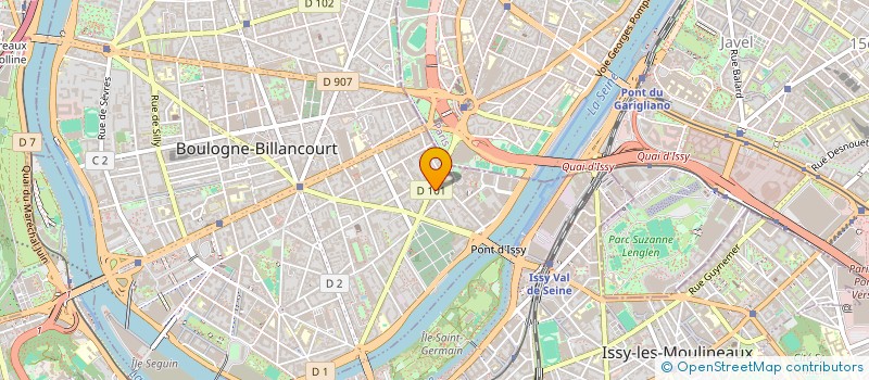 localisation de l'entreprise FL PREMIUM RUNGIS  BOULOGNE-BILLANCOURT