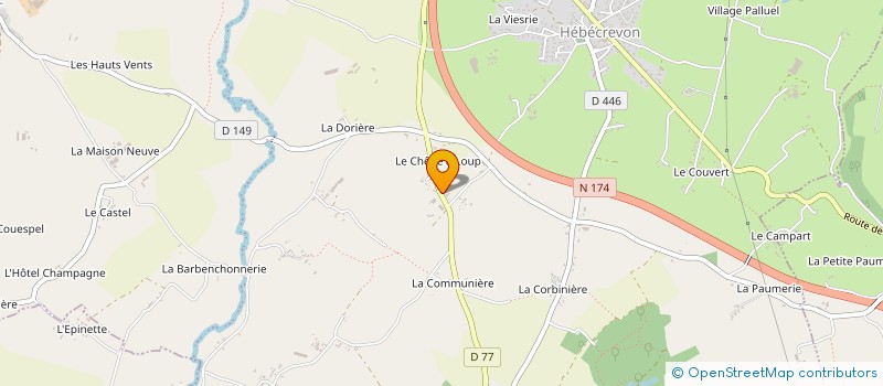 localisation de l'entreprise FL PRODUCTIONS  THEREVAL