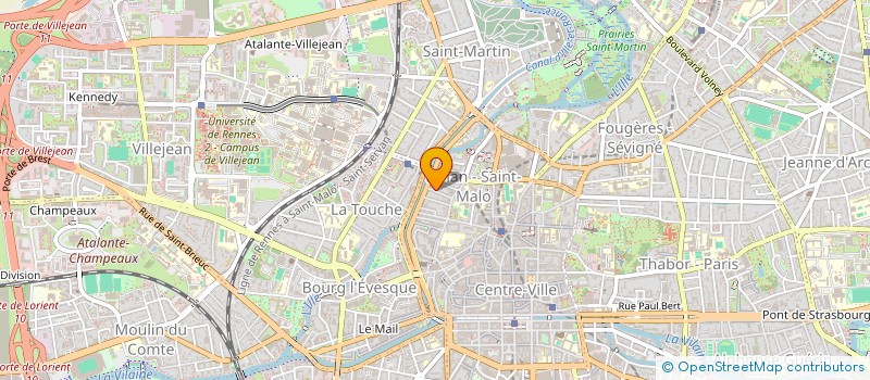 localisation de l'entreprise FL PROG  RENNES