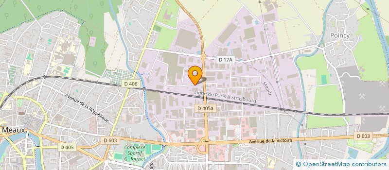 localisation de l'entreprise FL PROTECTION INCENDIE à MEAUX