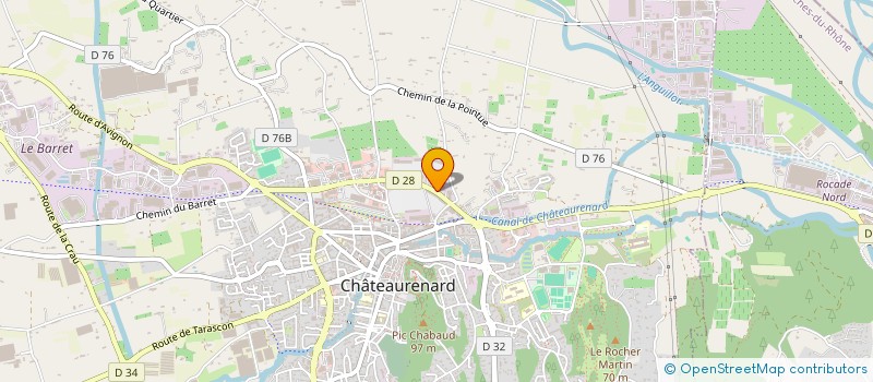 localisation de l'entreprise FL PROVENCE à CHATEAURENARD