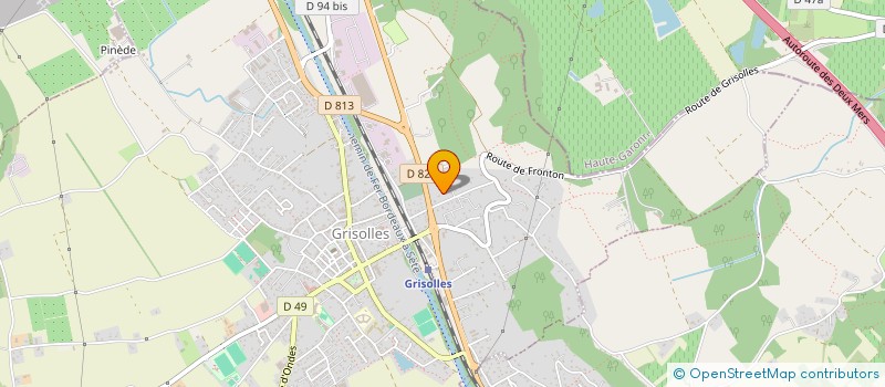 localisation de l'entreprise FL SANTA  GRISOLLES