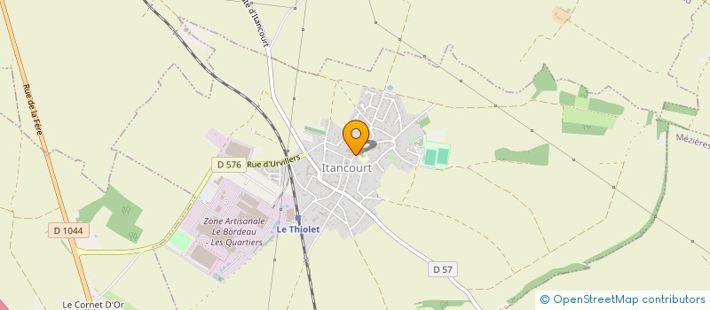 localisation de l'entreprise FL STORES SOLUTIONS à ITANCOURT