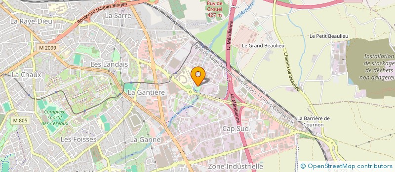 localisation de l'entreprise FL TECHNOLOGIES  CLERMONT-FERRAND