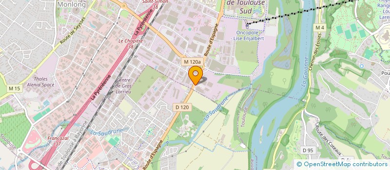 localisation de l'entreprise FL TOULOUSE SUD à TOULOUSE