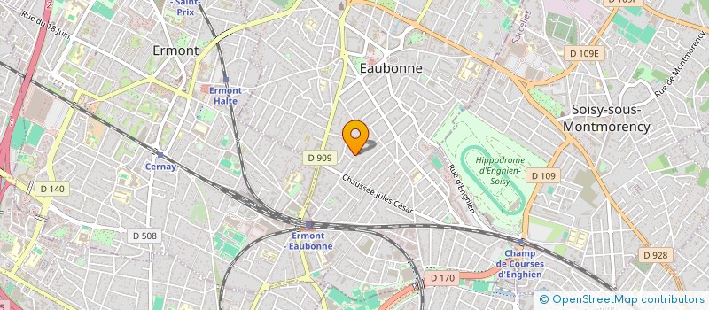 localisation de l'entreprise FL VTC à EAUBONNE