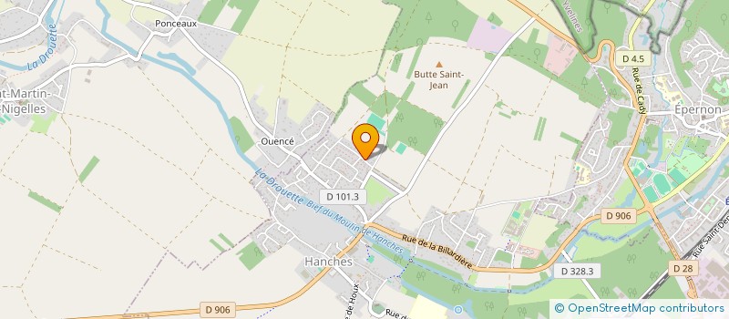 localisation de l'entreprise FL1 à HANCHES