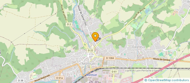 localisation de l'entreprise FL2G  DAGNEUX