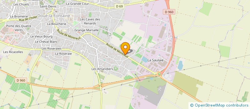 localisation de l'entreprise FL2S  DOUE-EN-ANJOU