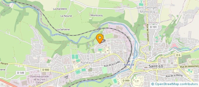 localisation de l'entreprise FL6  AGNEAUX