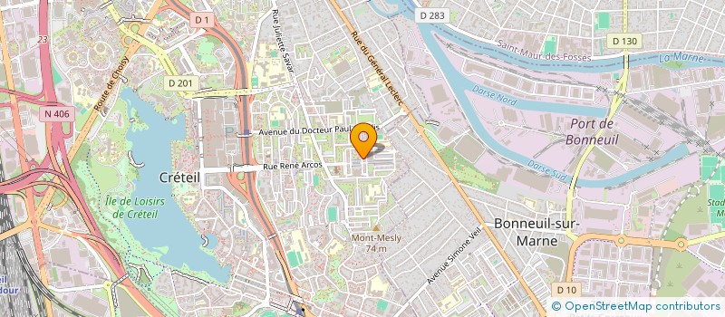 localisation de l'entreprise FLA CONSULTING  CRETEIL