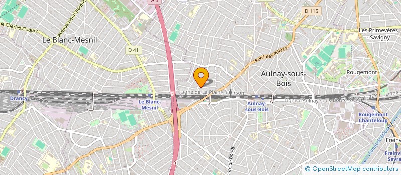 localisation de l'entreprise FLA CONSULTING à AULNAY-SOUS-BOIS