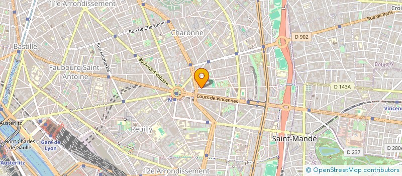 localisation de l'entreprise FLA EURL  PARIS