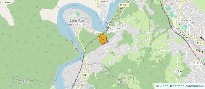 localisation de l'entreprise FLA INVEST  SAINT-PAUL-EN-CORNILLON