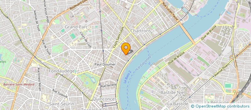 localisation de l'entreprise FLA NARBONNE  BORDEAUX