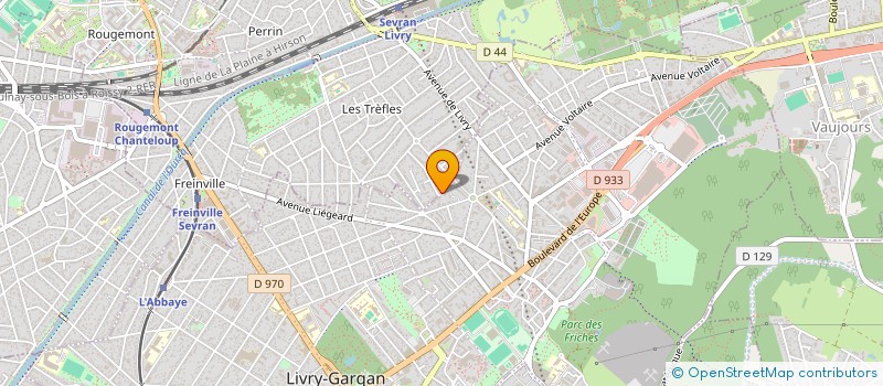 localisation de l'entreprise FLA RENOVATION à LIVRY-GARGAN