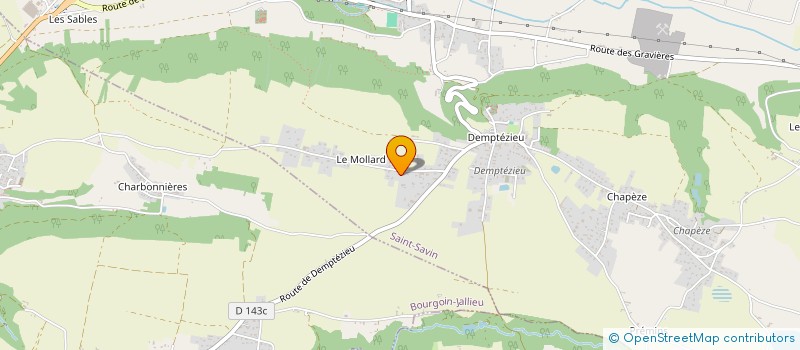 localisation de l'entreprise FLAAM  SAINT-SAVIN