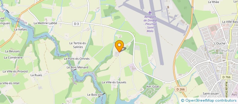 localisation de l'entreprise FLAB  PLEURTUIT