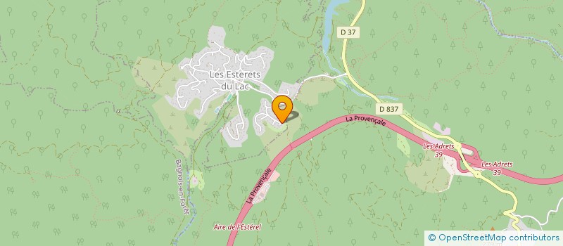 localisation de l'entreprise FLABAN  MONTAUROUX