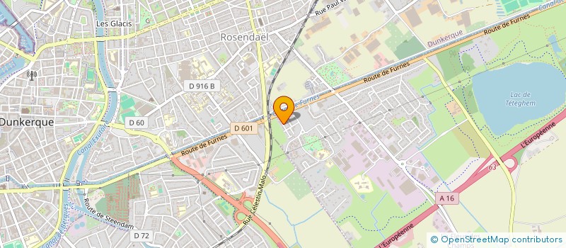 localisation de l'entreprise FLABAS  TETEGHEM-COUDEKERQUE-VILLAGE