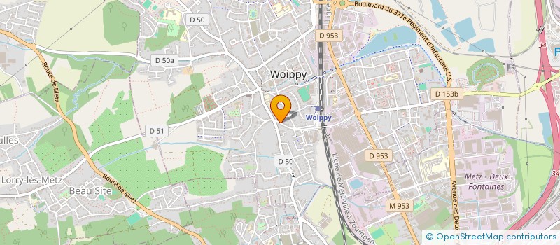localisation de l'entreprise FLABATECH à WOIPPY