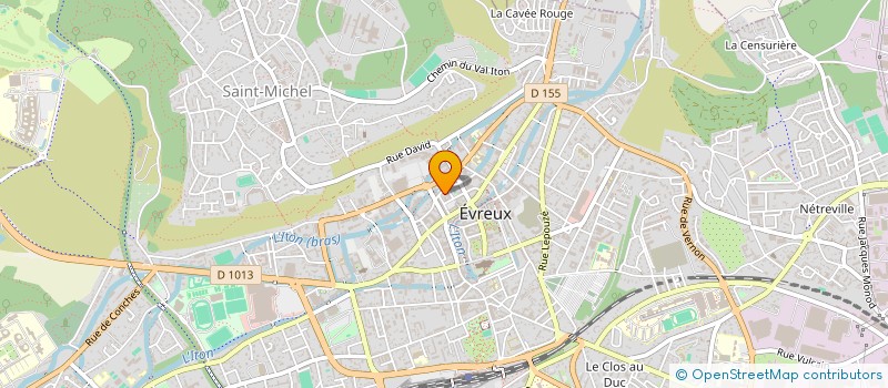 localisation de l'entreprise FLAC à EVREUX