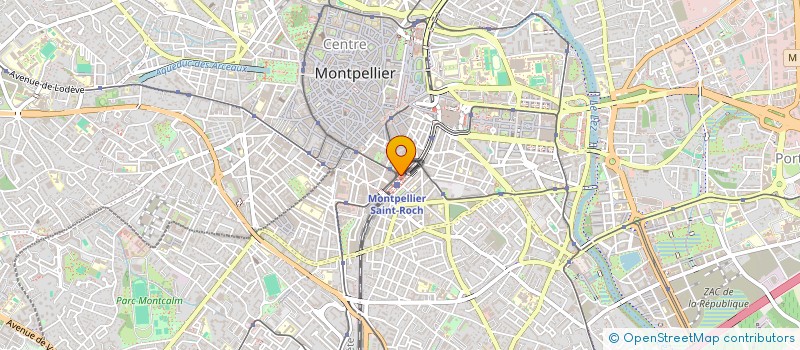 localisation de l'entreprise FLAC à MONTPELLIER