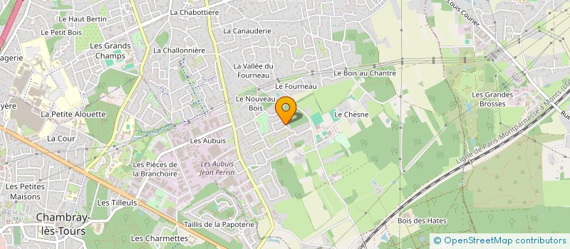 localisation de l'entreprise FLAC CHAMBERT  SAINT-AVERTIN