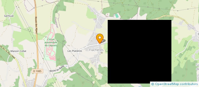 localisation de l'entreprise FLACH'RANDO LOISIRS  FLACHERES