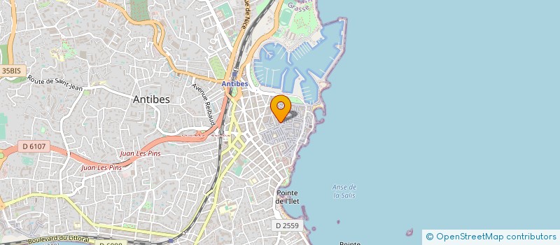 localisation de l'entreprise FLACONS DIVINS à ANTIBES