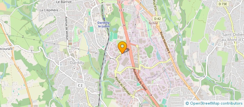 localisation de l'entreprise FLADDER SYSTEM FRANCE à DARDILLY