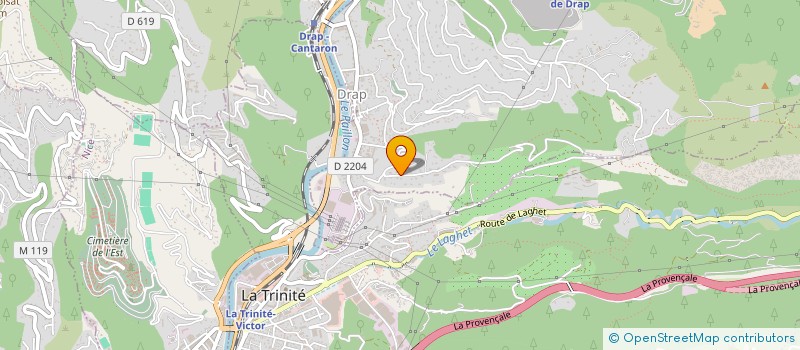 localisation de l'entreprise FLADODY  DRAP