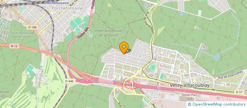 localisation de l'entreprise FLAFLORALE  VELIZY-VILLACOUBLAY